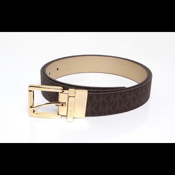 Michael Kors Women's Signature Logo Belt