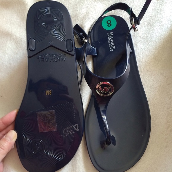 Michael Kors blue sandals! - Picture 4 of 4