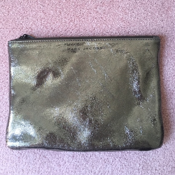 Marc Jacobs for target metallic clutch/pouch