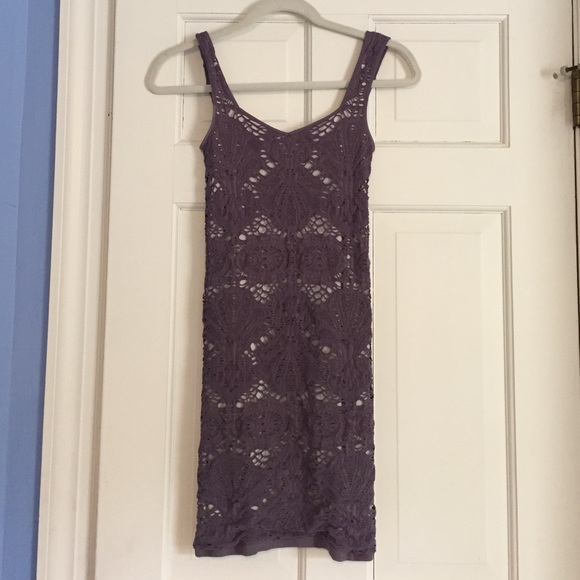 Free people seamless lace bodycon dress