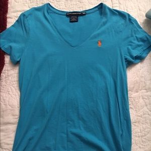 Ralph Lauren Sports Vneck tee!