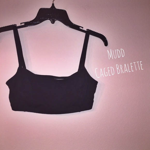 Black Caged Bralette