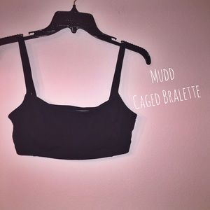 Black Caged Bralette