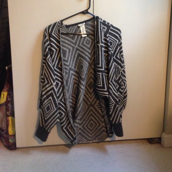 Patterned cardigan