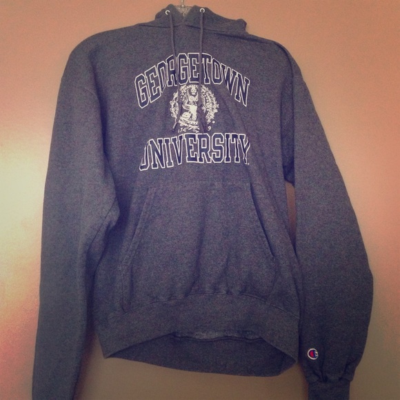 Poshmark Tops Sweatshirt Tops Sweatshirt Poshmark Georgetown Georgetown Champion Champion pqgB1wnx8H