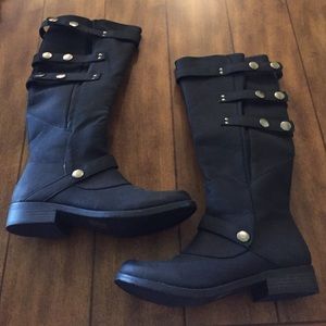 Black Tall Boots, BRAND NEW!