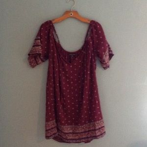 AEO cold shoulder dress!