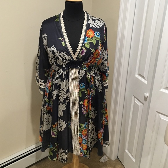Johnny Was midi dress