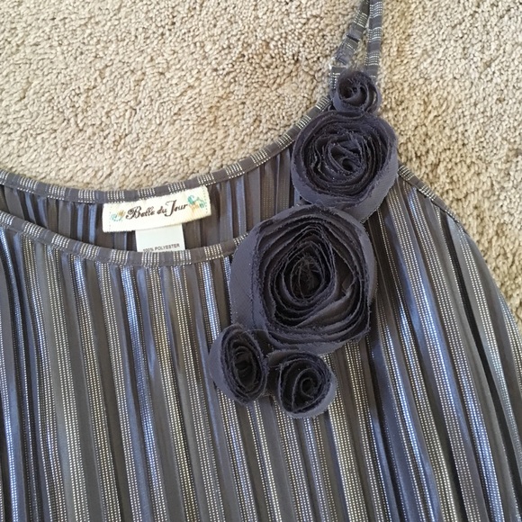 Silver and glitter tank top - Picture 2 of 3