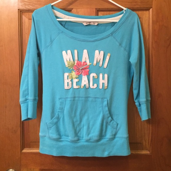Old Navy 3/4 sweater shirt