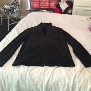 Talbots velour pants and jacket