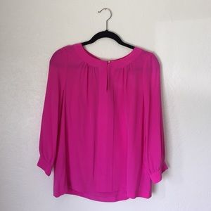 Hot Pink Kate Spade Blouse