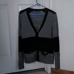 Green Stripe Cardigan