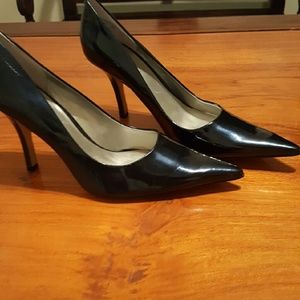 Great blue patent leather shoes