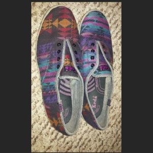 Aztec Keds.