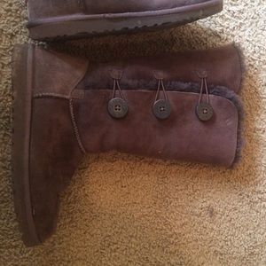 Tall button up Uggs