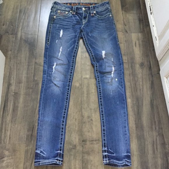 🚫SOLD🚫Rock Revival Skinny Jeans sz 26
