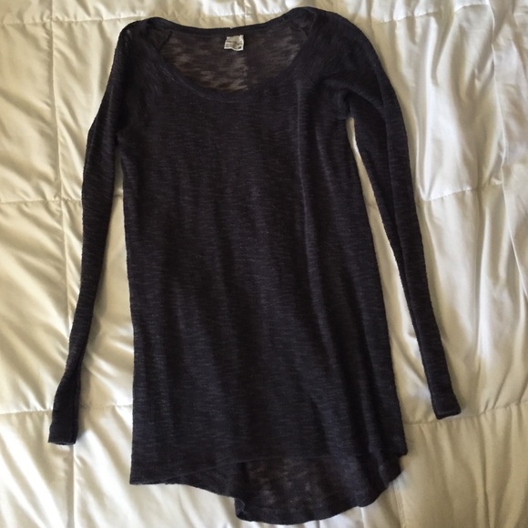 Tilly's charcoal grey sweater