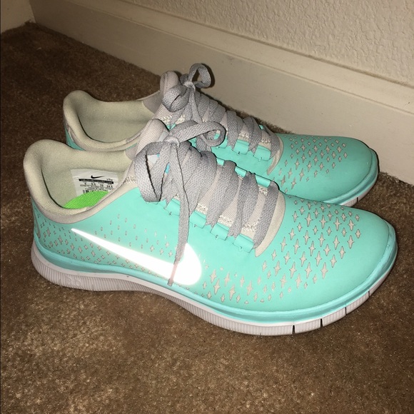 Tiffany Blue Nike Free 3.0