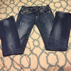 Flared miss me jeans