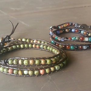 Set of 2 Wrap Bracelets