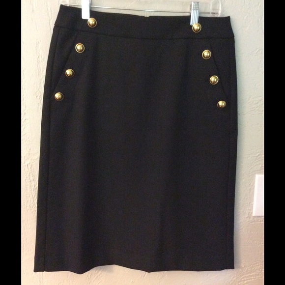 Loft Sailor Pencil Skirt - Picture 3 of 6