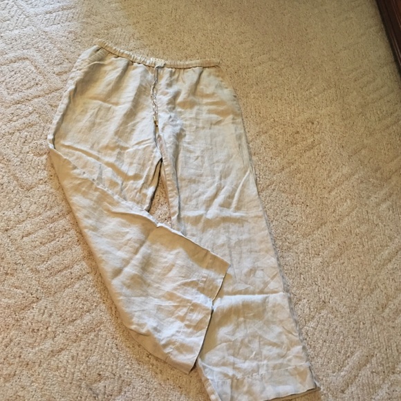 Chaus New York linen slacks