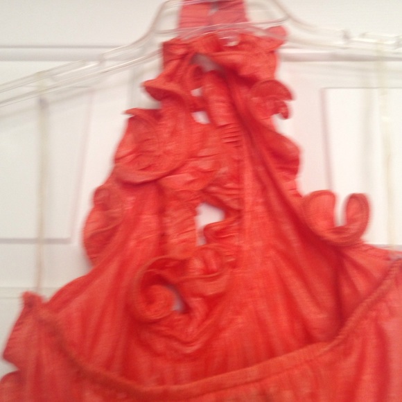 Ruffled Rhinestone Glam Top - Picture 4 of 4