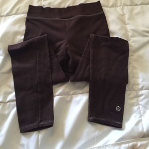Brown leggings
