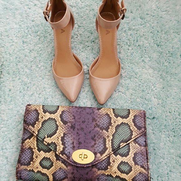 Shoes patten leather