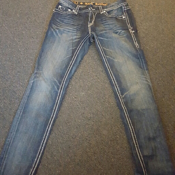 Rock revival skinny jeans