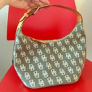 Dooney & Bourke Signature Canvas/Leather BucketBag