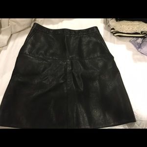 Zara Leather Skirt
