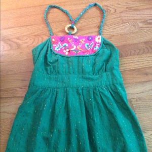 Free People Embroidered Top