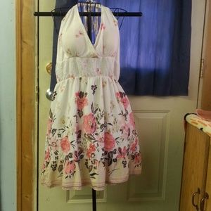 A halter top sundresd