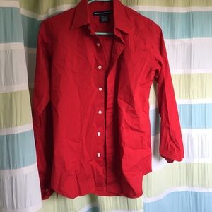 Ralph Lauren sport red button down