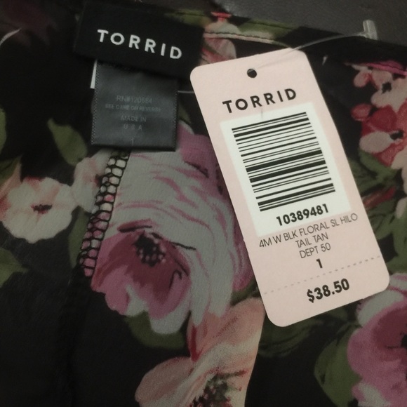 Torrid High Lo Sheer Tank - Picture 2 of 2