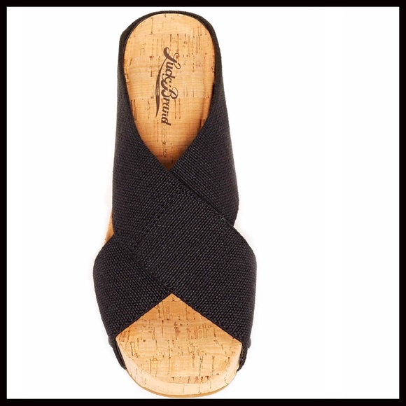 LUCKY BRAND SANDALS Wedge Platforms - Picture 6 of 8