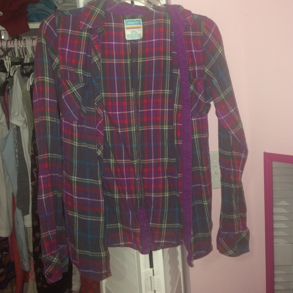 Multicolored flannel