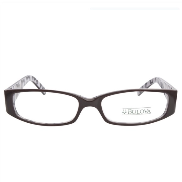 Bulova - Conga, Brown Dots - eyeglasses