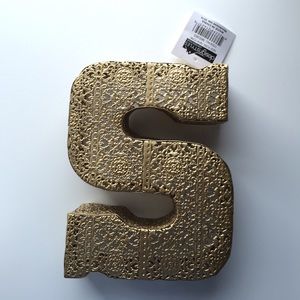 S Home Wall Decor Gold