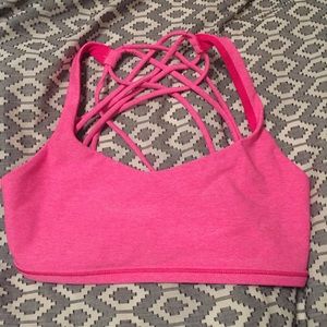 Lulu lemon sports bra- pink