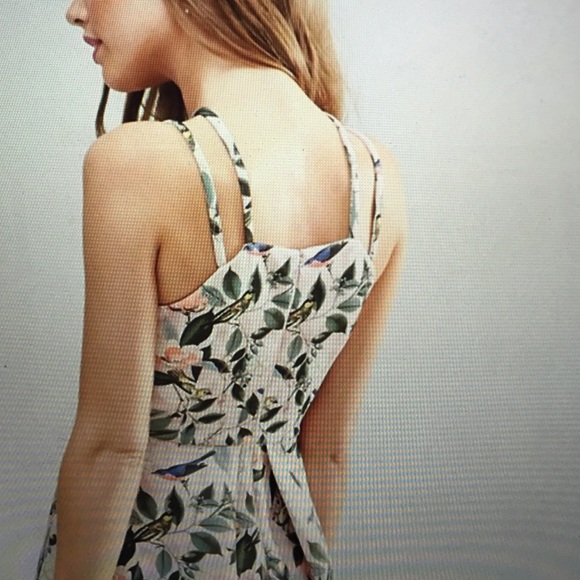 ASOS midi bird and floral print dress - Picture 2 of 3