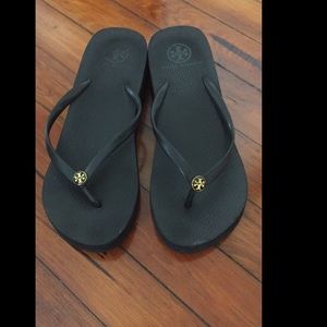 Tory Burch wedge flip-flop