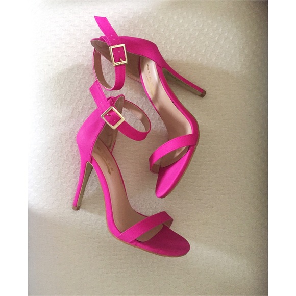 Glaze Shoes - Fuchsia heels