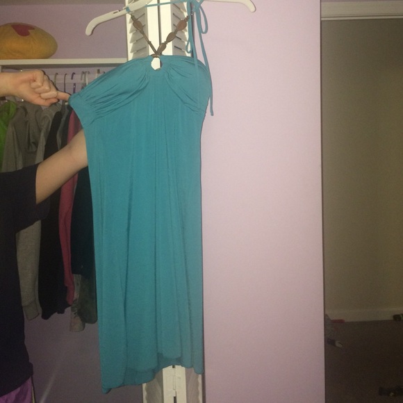 Blue sundress