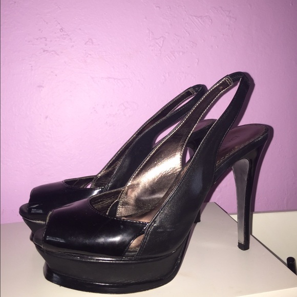 Bebe Peep Toed Heels