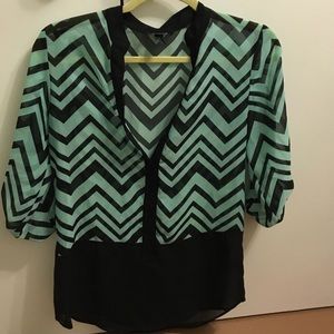 A BYER women's chevron shirt
