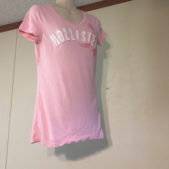 Hollister Tops - Hollister pink shirt