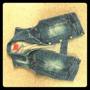 Denim vest